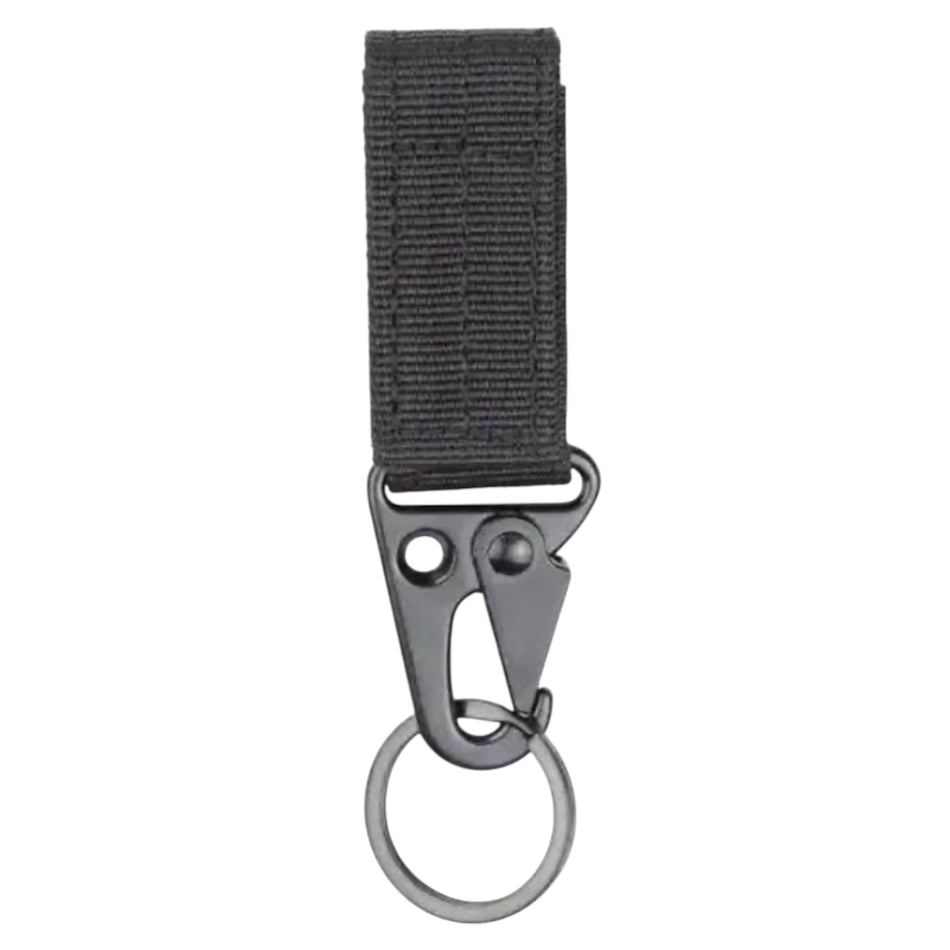 Molle Belt Loop Hanging Carabiner Clip - Black