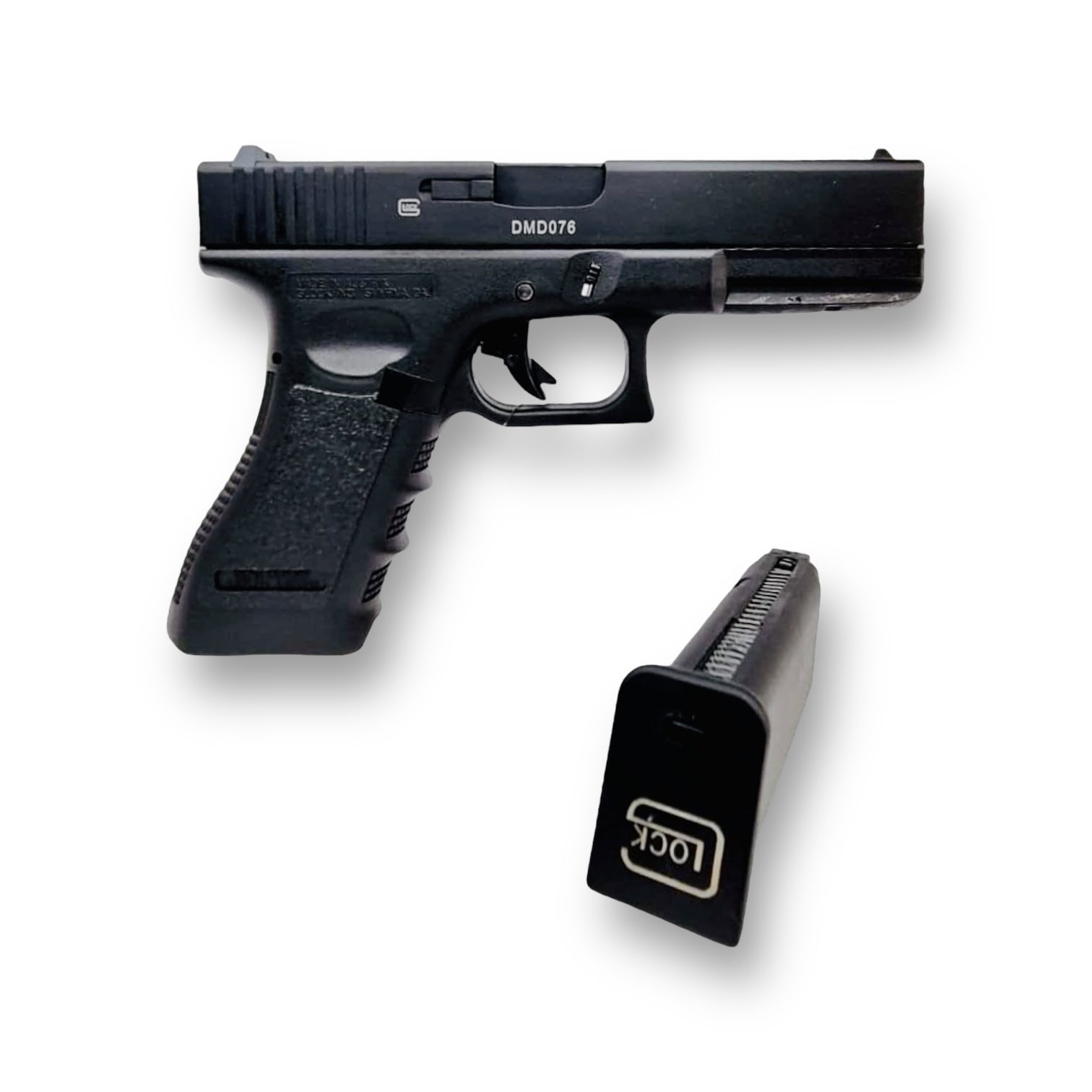 Double Bell Glock G18c Gen3 Full Auto Gel Blaster Pistol Replica with Upgraded Steel hammer group - 774C