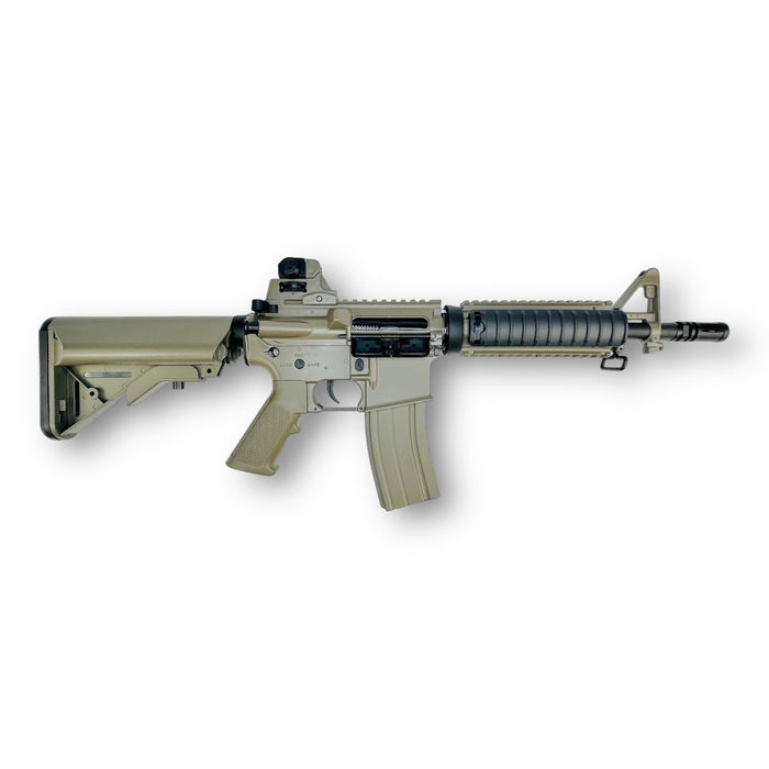 Double Bell - M4A1 CQB Gel Blaster Rifle - Metal Gearbox & Hop Up - Tan - BYT-061T