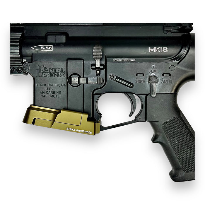 Strike Industries CNC Alloy M4 Flared Magwell for Gel Blaster Rifles - SI-MW