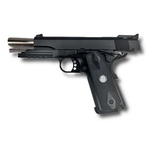 Golden Eagle- M1911 John Wick Kimber Style Gas Blowback Gel Blaster Pistol - Black - GE3404
