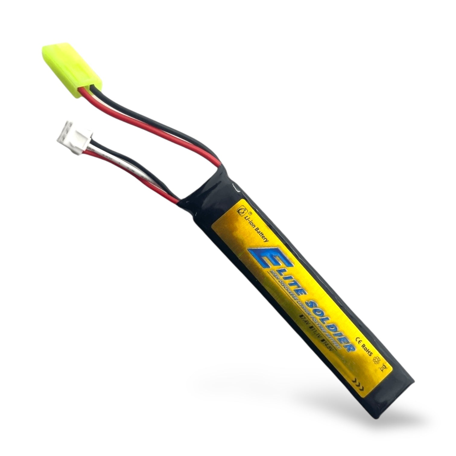 Elite Soldier 11.1v Long LiPo Battery - Mini-Tamiya Plug