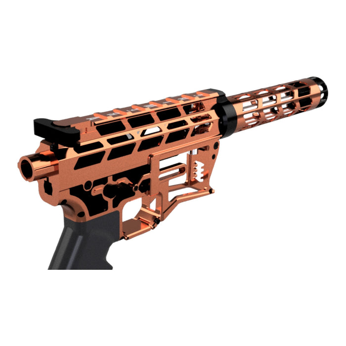 Aztech Innovations Chimera Skeletonised CNC Receiver - Rose Gold