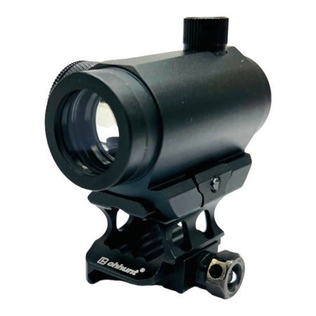 Compact T1 Style Micro Red & Green Dot Sight with Picatinny Riser