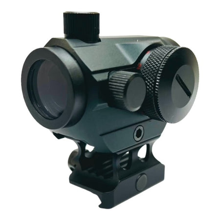 Compact T1 Style Micro Red & Green Dot Sight with Picatinny Riser