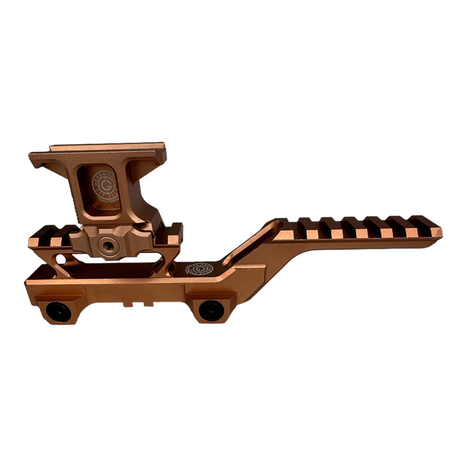 GBRS Group Hydra Mount - Dual Optic Picatinny Rail Attachment - Desert Earth