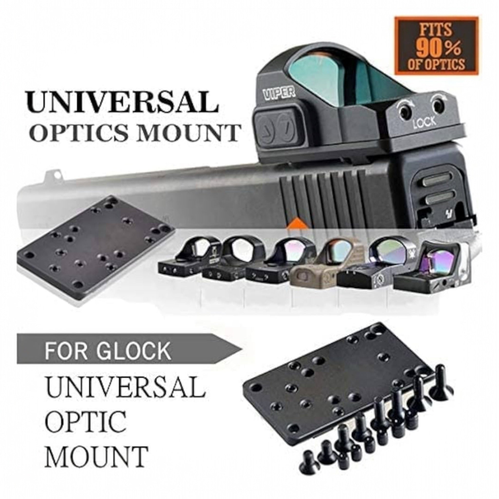 Spina Optics Universal Optics Mount for Glock