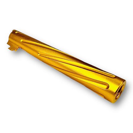 Golden Eagle - Outer Barrel for 5.1" 1911 & 2011 Hi-Capa Gel Blaster Pistols - Gold