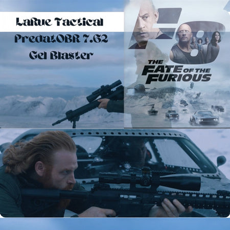 E&C LaRue Tactical OBR SR25 / AR10 AEG Gel Blaster Rifle – EC-909