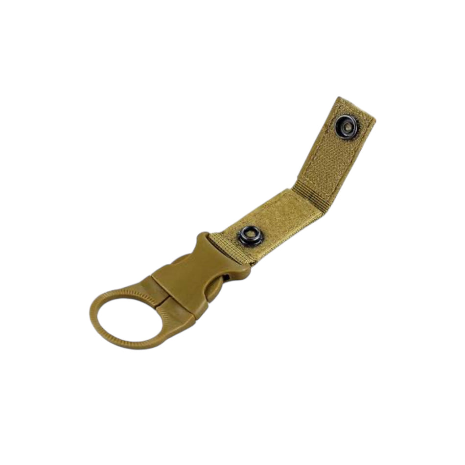 Molle Belt Loop Hanging Water Bottle Holder - Tan