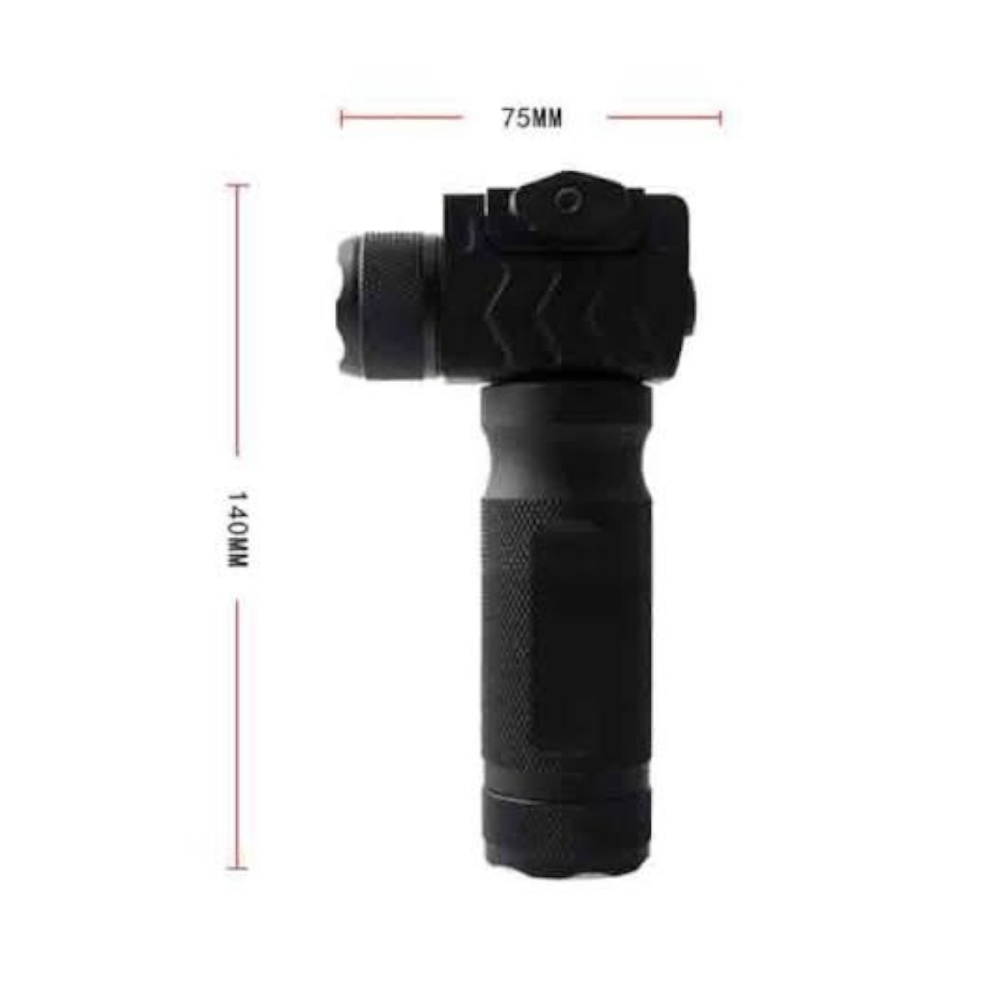 UTG Tactical Vertical Full Metal Foregrip with Integrated Flashlight - Picatinny Mount