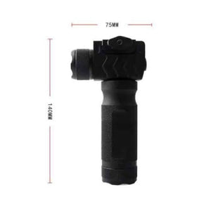 UTG Tactical Vertical Full Metal Foregrip with Integrated Flashlight - Picatinny Mount