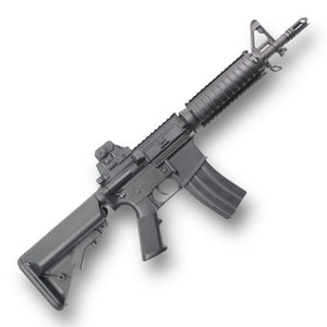 Double Bell - M4 CQB Gel Blaster Rifle Replica - AEG Metal Gearbox & Hop Up - Black - BYT-061B