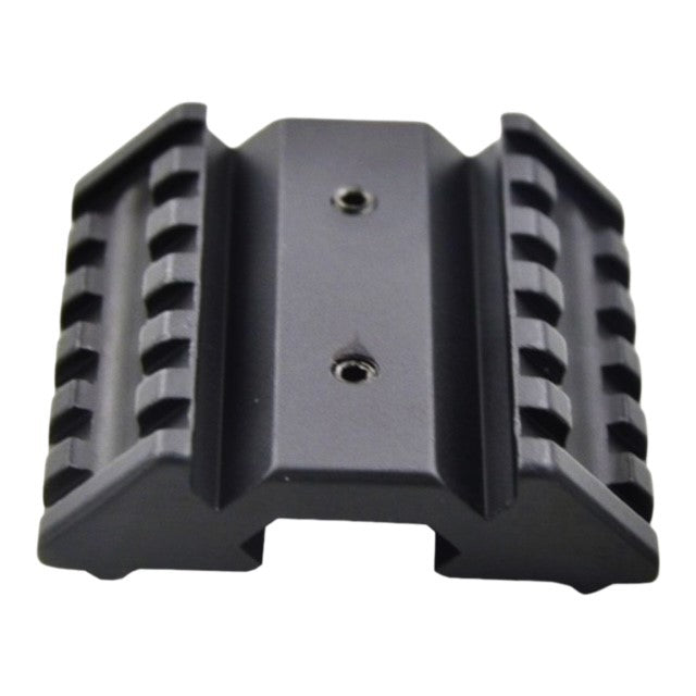 Dual Sided 45 Degree Angled Offset Picatinny Rail Mount