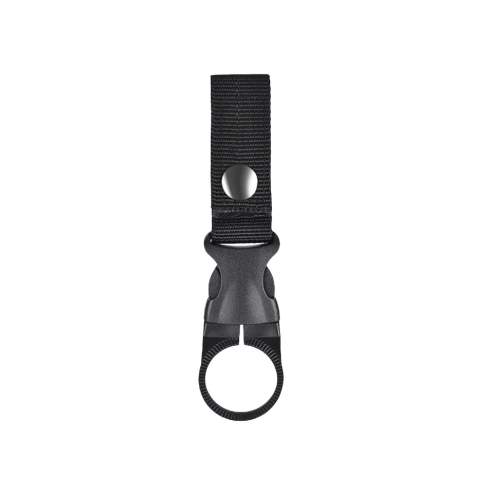 Molle Belt Loop Hanging Water Bottle Holder - Black