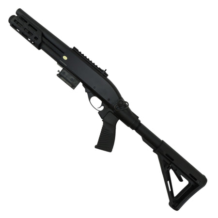 Golden Eagle Gas Powered Tactical Assault Pump Action Gel Blaster Shotgun - Black - GEL8878