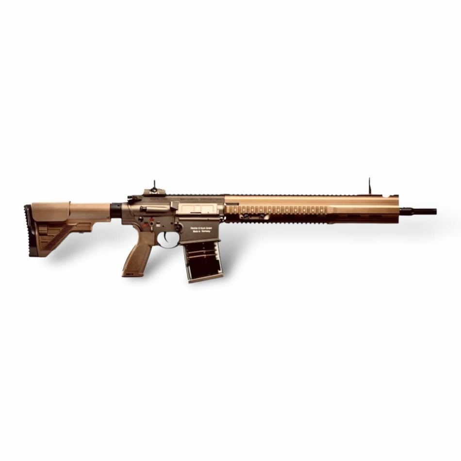 E&C Heckler & Koch HK G28 7.62mm MLOK Handguard DMR V2.5 AEG Gel Blaster Rifle Replica - EC-204-DY