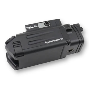 DBAL-PL Tactical IR & Red Laser Light Combo Strobe Light LED Tactical Flashlight Unit - Black