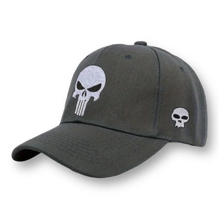 Punisher Skull Cap - Grey