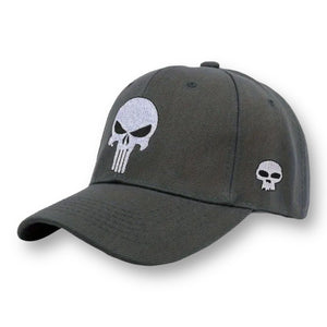 Cap - Punisher Skull - Grey