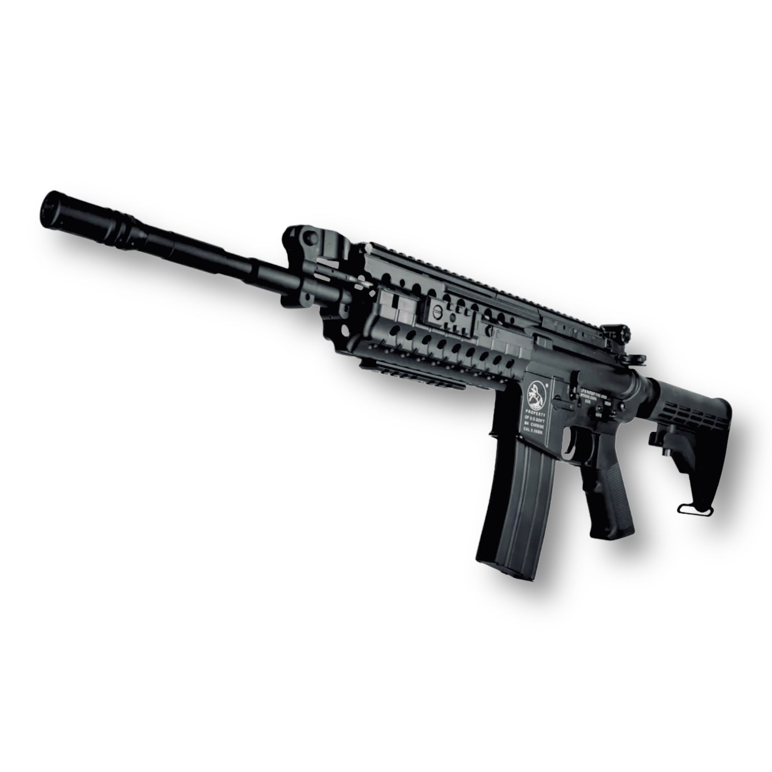 Double Bell M4SS Gel Blaster Rifle - Metal Gearbox & Hop Up - Black - BYT-05B