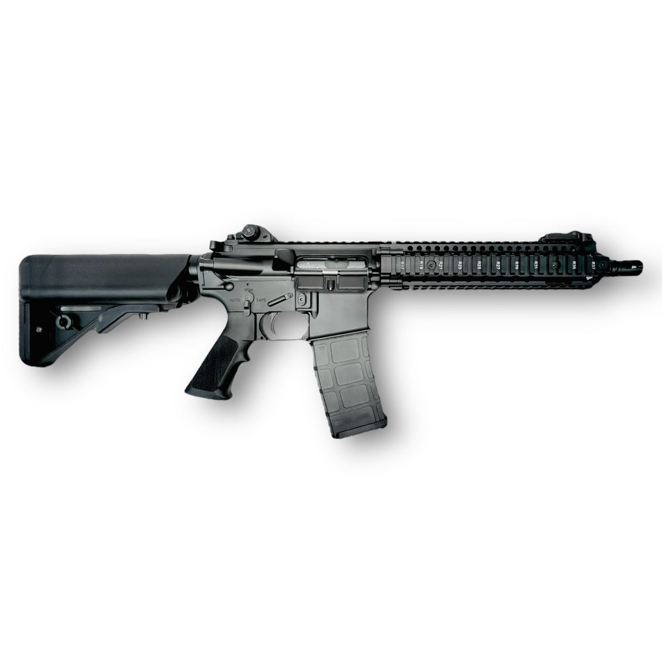 Golden Eagle - M4 MK18 Daniel Defense Mod 1 Gel Blaster Rifle Replica - GBBR - Black - MC6593M