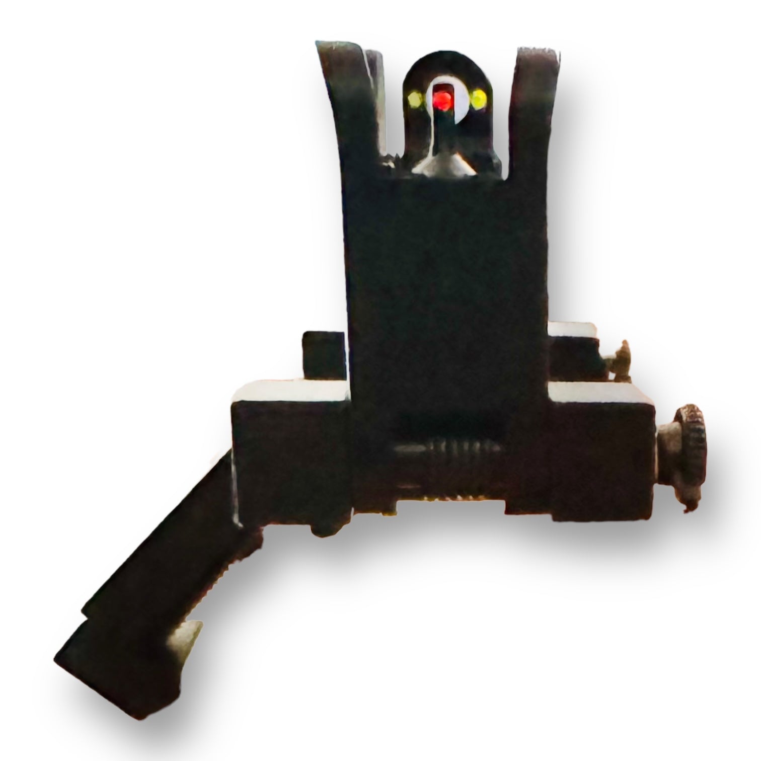 Metal Flip Up 45 degree flip-up iron sights with Optic fibre - black - Ambidextrous use