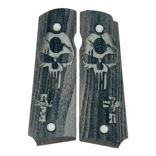 1911 Custom Pistol Grips - Punisher Dead Shot - FF