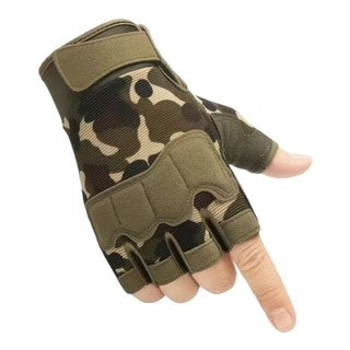 Half Finger Sports Gloves - Camouflage