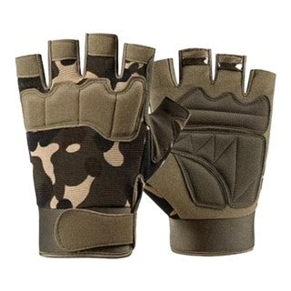 Half Finger Sports Gloves - Camouflage