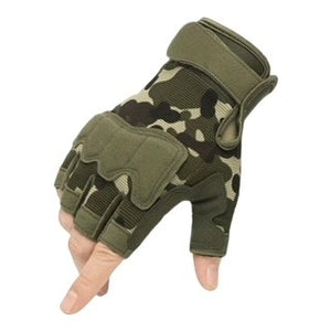 Half Finger Sports Gloves - Camouflage