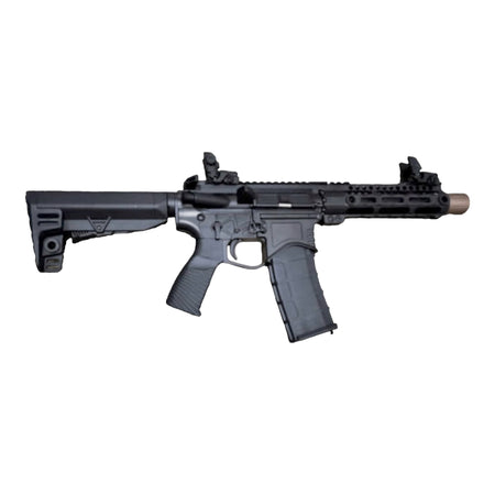 Golden Eagle - M4 Gen 2 MLok 7" CQB Compact PDW Gas Blowback Gel Blaster Rifle Replica - GBBR - Black - MC6588M