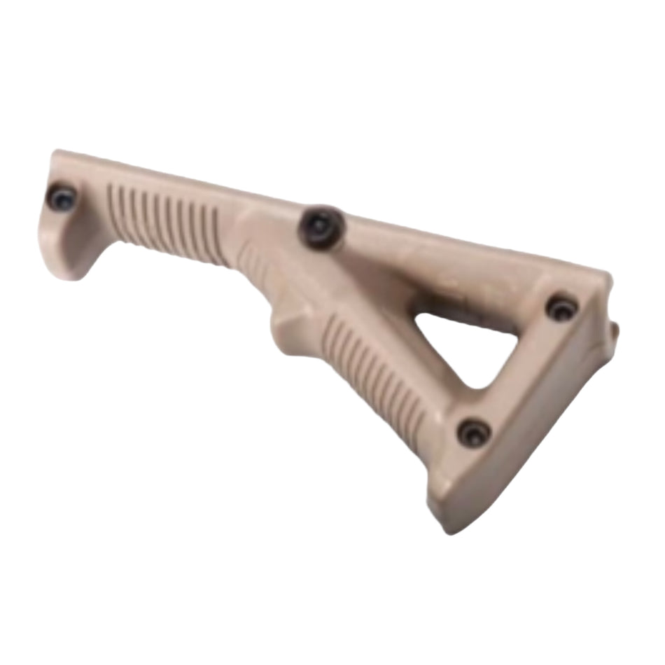 Large Triangle Tactical Handstop - Picatinny Mount - Tan