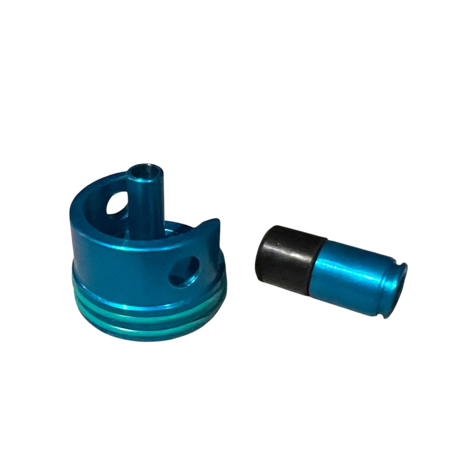 V2 CNC Cylinder Head and Nozzle Set