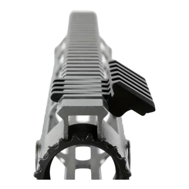 Low Profile Offset Picatinny Rail Mount - 5 Slots, 45 Degree Angle