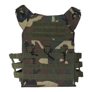 Military Tactical Vest Plate Carrier - Jungle Camouflage