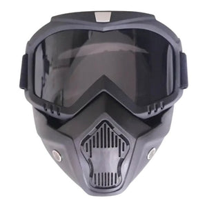 Protective Face Mask - Grey Lens
