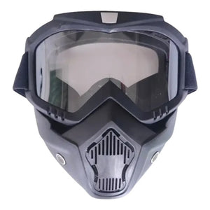 Protective Face Mask - Transparent Lens