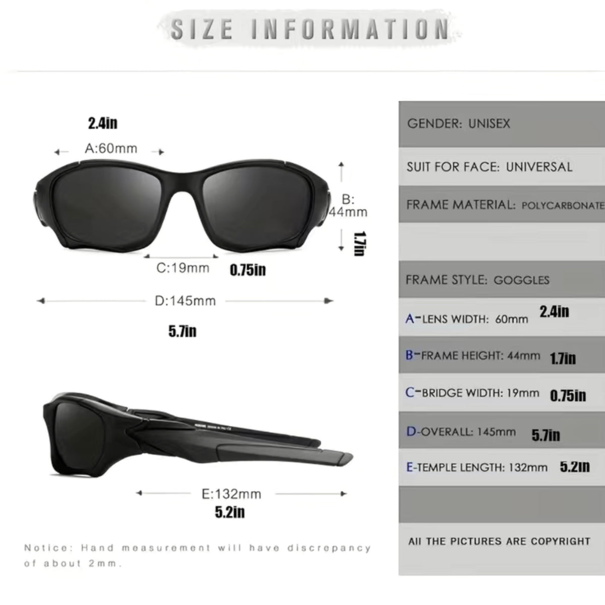 Protective Lens Sports Sunglasses