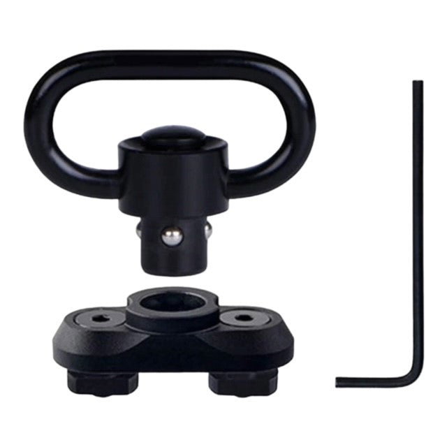 QD Quick Detach Sling Swivel Attachment with MLOK Base Mount Adaptor