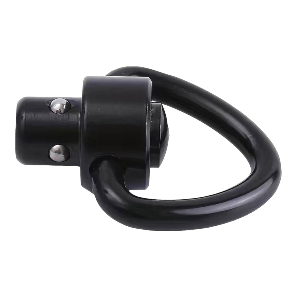 QD Quick Detach Triangular Sling Swivel Attachment - Black