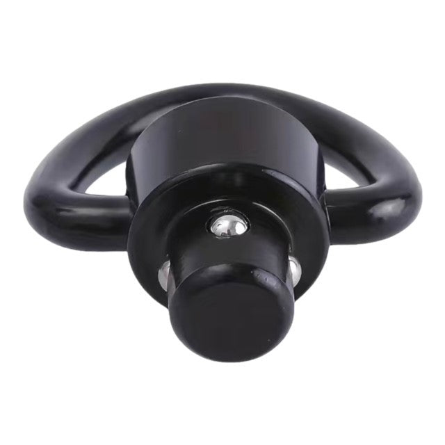 QD Quick Detach Triangular Sling Swivel Attachment - Black