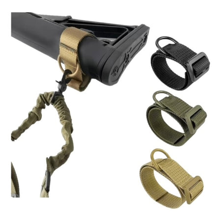 Rifle Buttstock Sling Adaptor Strap