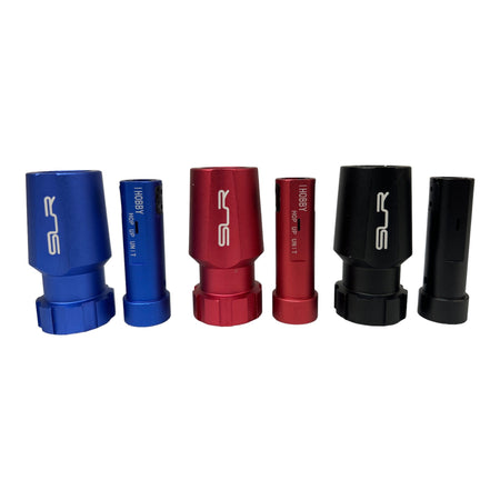 SLR Flash Suppressor Type A - Conical - with adjustable metal hop up