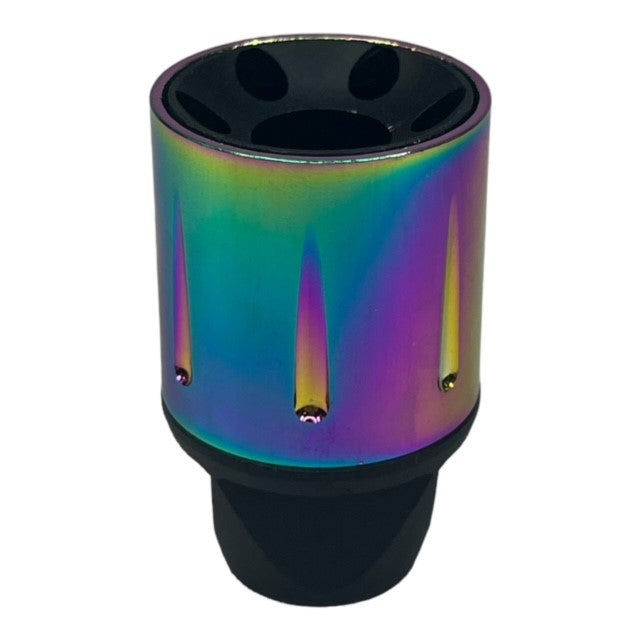 SLR Metal 14mm Threaded Flash Hider - Oil Slick