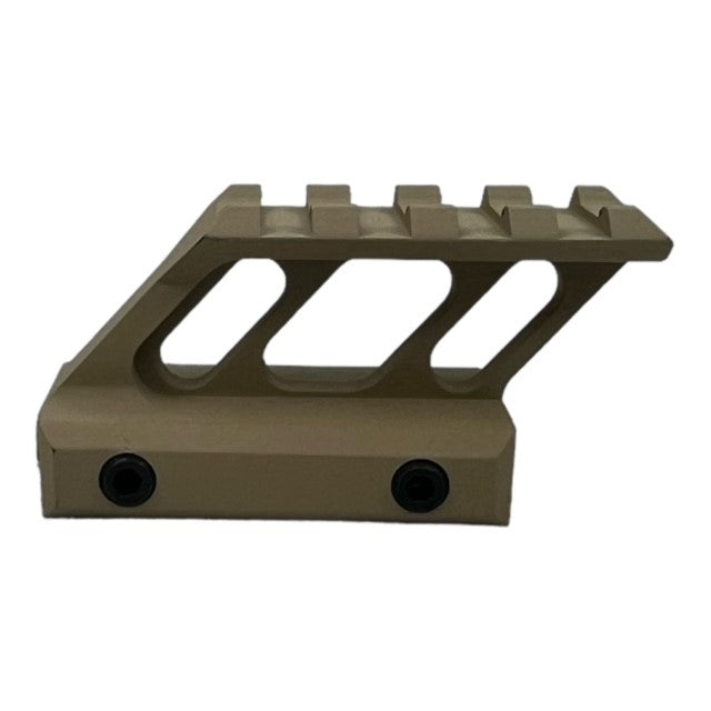 Sight Riser Mount for 21mm Picatinny Rail - Tan