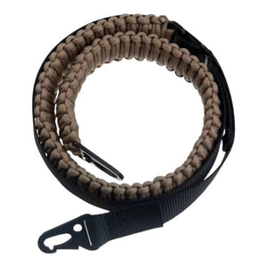 Two-Point Paracord Sling with HK Clips - Tan
