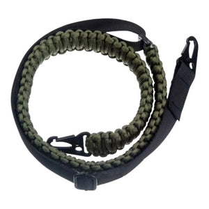 Two-Point Paracord Sling with HK Clips - Green