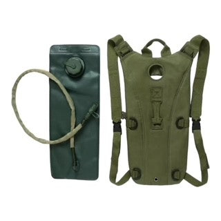 Replacement Hydration Backpack Tube with Neoprene Insulation – Olive Green