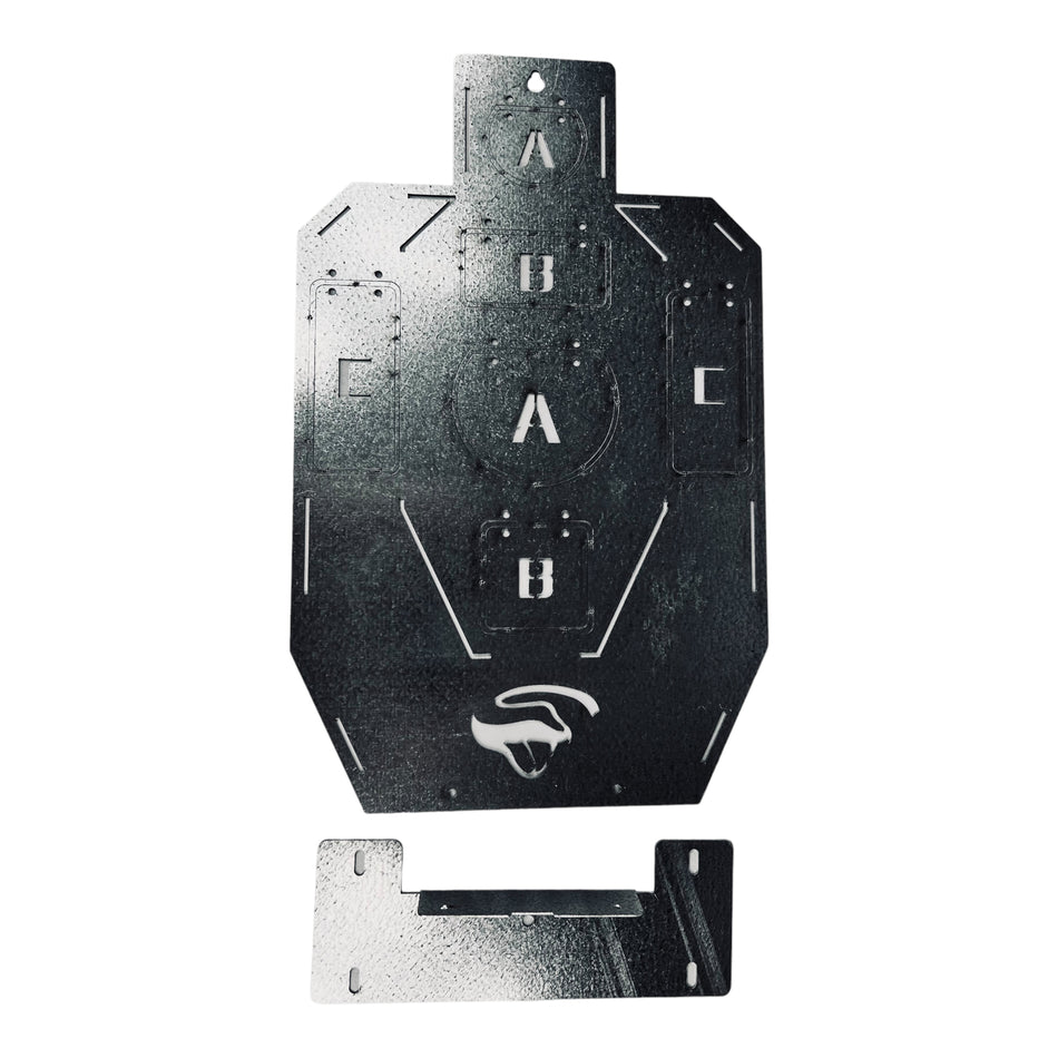 ViperTac Galvanised Steel Silhouette Target